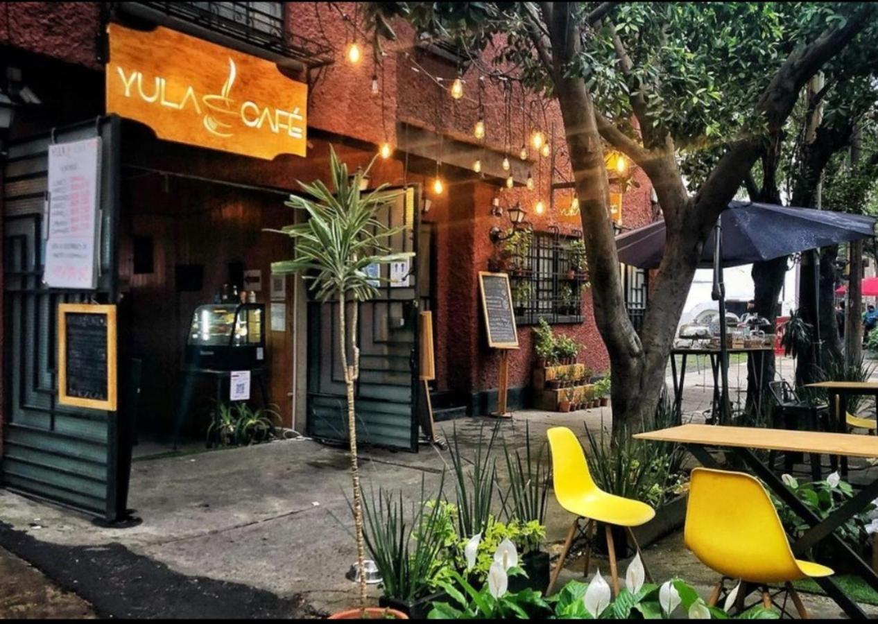 Hostal Roma Condesa Città del Messico Esterno foto