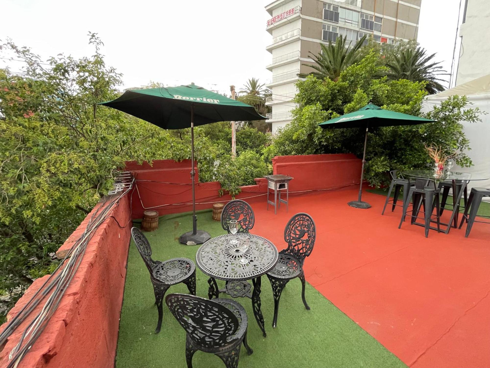 Hostal Roma Condesa Città del Messico Esterno foto