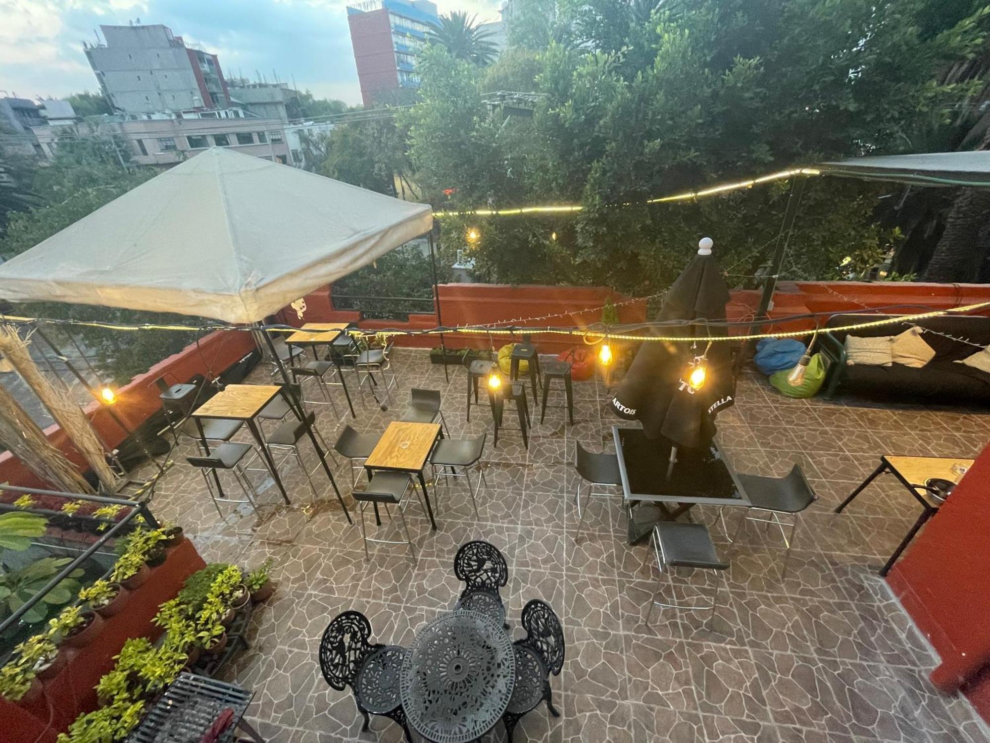 Hostal Roma Condesa Città del Messico Esterno foto